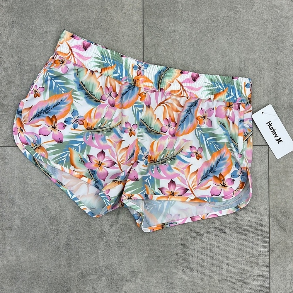 ☀️HURLEY☀️ floral board shorts